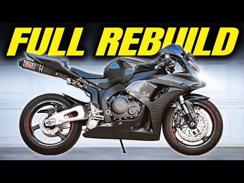 FULL BUILD // Wrecked 2006 CBR1000RR into DREAM BIKE
