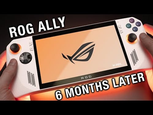 Rog Ally 6 Months Later - BEST PC HANDHELD IN 2025