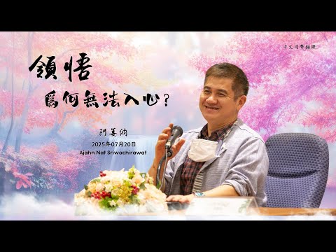 泰國十四屆|領悟為何無法入心?——阿姜納|2025年07月20日(同聲翻譯)