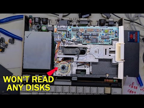 Troubleshooting a bad Apple IIc floppy drive