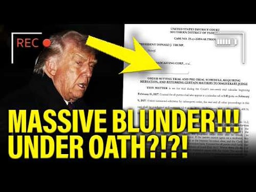 Trump WALKS Right Into DEPOSITION TRAP as Lawyers Make HUGE BLUNDER