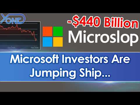 Microsoft Tanks By $440 Billion, Xbox Sales Crash, AI Is Going Poorly, Windows In Disarray...