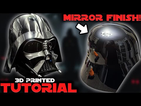 The Darkside Of 3D Printing - Making A Darth Vader Helmet