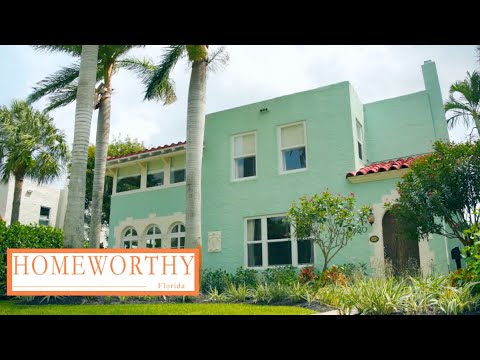 FLORIDA HOUSE TOUR | Palm Beach Regency Owner Opens Doors to 1920's Spanish-Style Home