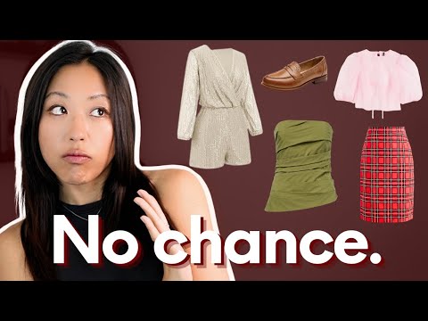 Items I'm NEVER adding to my wardrobe again.