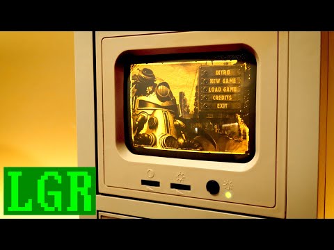 LGR Oddware - 5.25" Drive Bay CRT Monitor from 1997