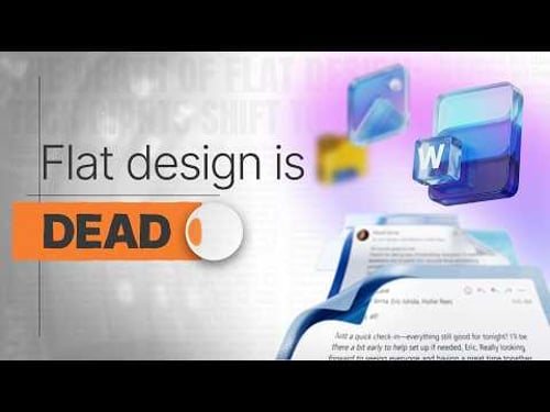 The Death of Flat Design: Why Big Tech is Moving to 3D