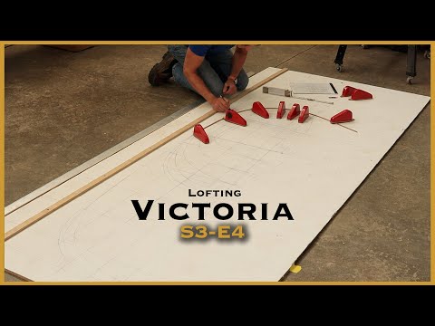 What is a Table of Offsets and Lofting? Designing a boat.