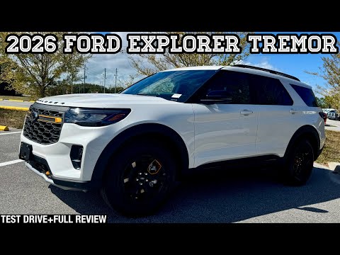2026 Ford Explorer Tremor: TEST DRIVE+FULL REVIEW