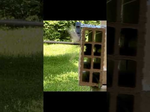 Historical crossbow - Shooting test