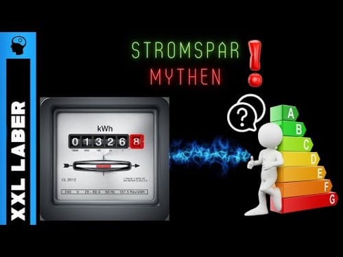 Top 10 der sinnlosen Stromspartipps!