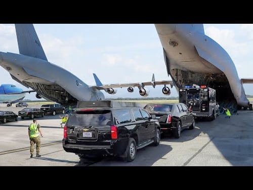 How The US Secret Service Transports the President’s Armored Motorcade Around the World