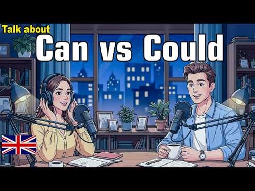Can vs Could – Polite English Made Easy | Real-Life Conversations & Shadowing Practice