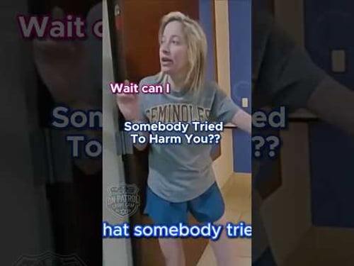 Officers were responding to HER 911 call… then she turned on them