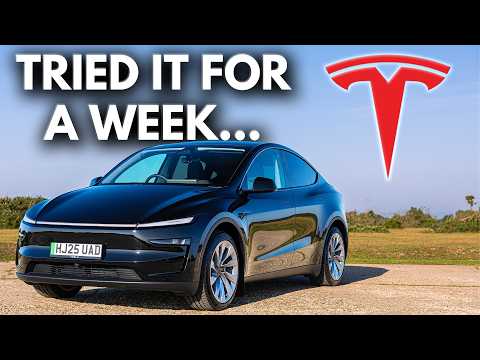 TESLA Model Y 2025 Review! | My THOUGHTS areβ¦..