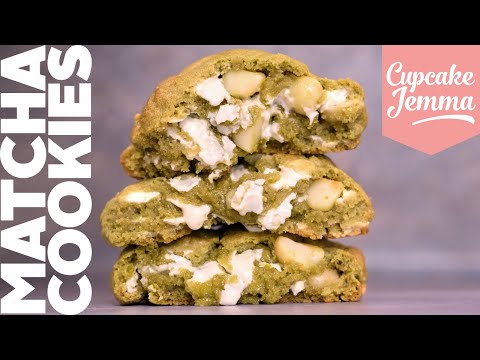 Matcha & Macadamia New York Cookie Recipe - Matchadamia! | Cupcake Jemma