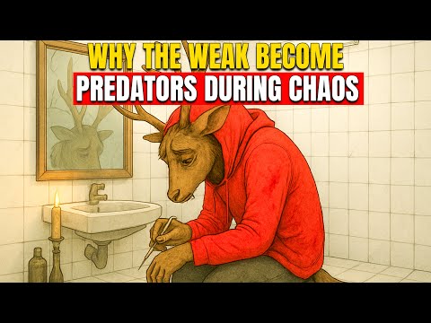 Why the Weak Become Predators During Chaos (Not the Strong)