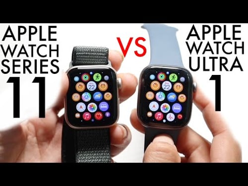Apple Watch Series 11 Vs Apple Watch Ultra 1! (Comparison) (Review)