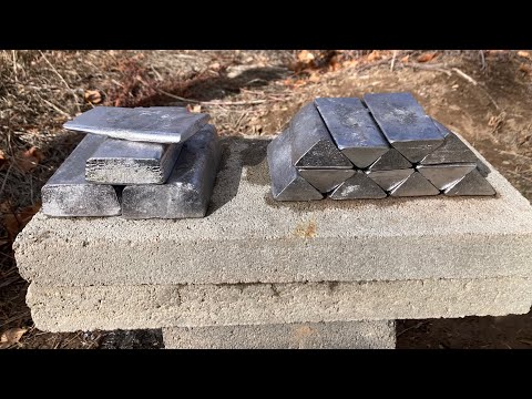 How I collect lead from the shooting range and turn it into ingots for bullet casting