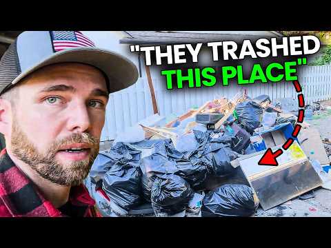 The previous owners destroyed the kitchen and left all their garbage...this will cost us.