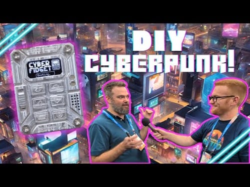 The Fidget Toy That Can Code, Hack &...Play Games! Cyber Fidget at CES 2026