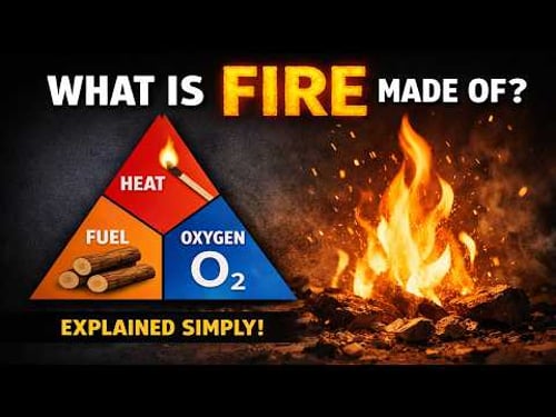 What Is Fire Actually Made Of? (It’s NOT What You Think)