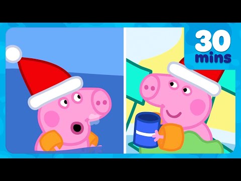 George Pig Goes For An Icy Swim ๐ Christmas Day Dip ๐ฅถ Peppa Pig Full Episodes | 30 Mins