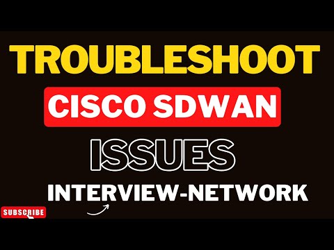 How To Troubleshoot Cisco SDWAN issues ? #cisco #network #routing #sdwan #viptela #youtube #viral