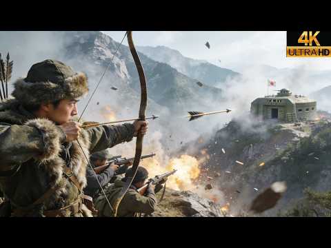 Japanese troops celebrated, but a Chinese hunter blew the mines with one arrow and erased their camp