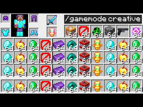 I Secretly Used CREATIVE MODE in Minecraft Bedwars..