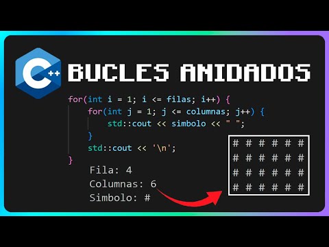 ✅ Curso Maestro de C++: Que es un Bucle Anidado en C++? ➿ #24