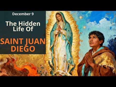 Dec.9 — The Hidden Story of Saint Juan Diego: The Humble Man Who Carried Heaven’s Image