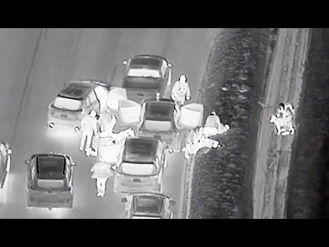 CAUGHT ON CAMERA: Police takedown 4 house robbers