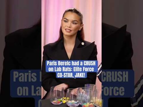 Paris Berelc had a CRUSH on Lab Rats: Elite Force CO-STAR, JAKE! #labrats #tubi #disneychannel