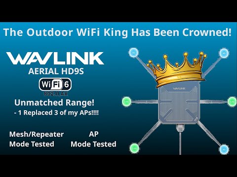 WAVLINK AX3000 Wifi6 Outdoor AP: Full Review & Testing!