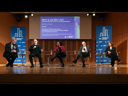 Who’s In and Who’s Out? Understanding the Results of the Mayoral Election