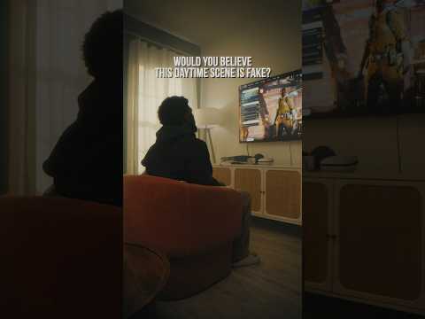 Creating a fake Daytime Shot using the NEW Ray series lights by @amarancreators #amaran