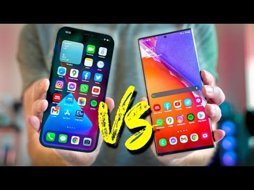 iPhone 12 Pro Max vs Galaxy Note 20 Ultra - Which Should You Buy? | The Tech Chap