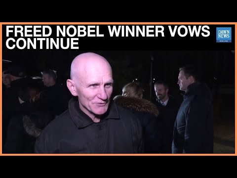 Belarusian Nobel Laureate Ales Bialiatski Freed Vows To Continue Human Rights Work After Release