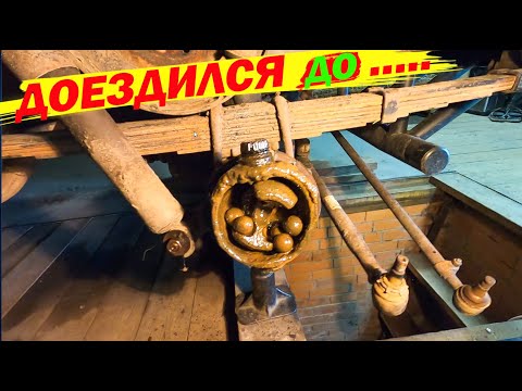 УАЗ 3151 ремонт шкворней военного моста.