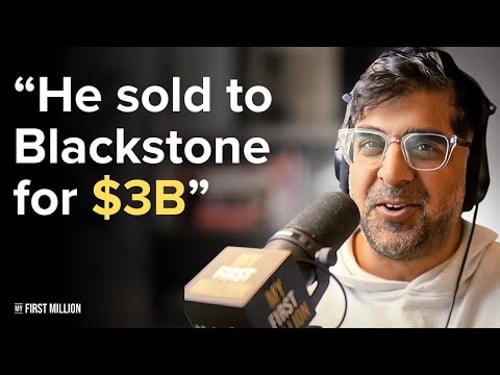 This guy sold 3 YouTube Channels to Blackstone for $3B