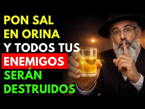 Pon SAL en tu ORINA para DESTRUIR a todos tus ENEMIGOS sin ENFRENTARLOS | Sabiduría Judía