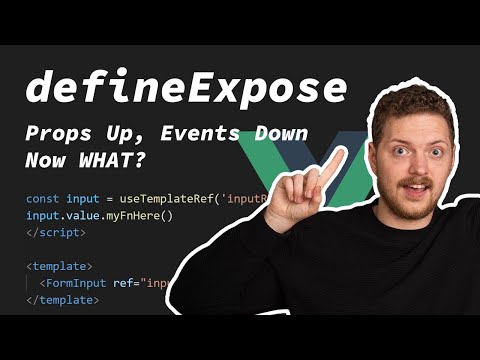 EXPOSE parts of your Vue component - How and Why?