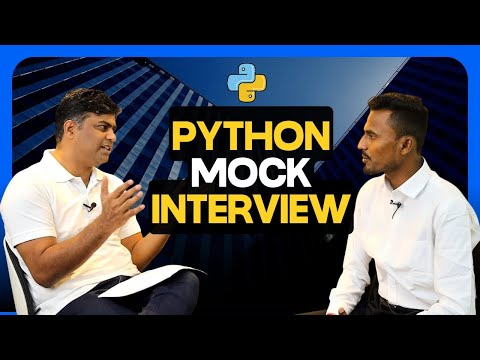 Best Python Interview Practice | Real Mock with Kiran Sir!โ