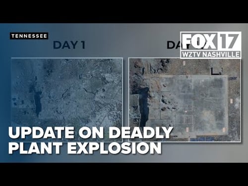 Officials provide update on deadly Tennessee plant explosion that claimed 16 lives