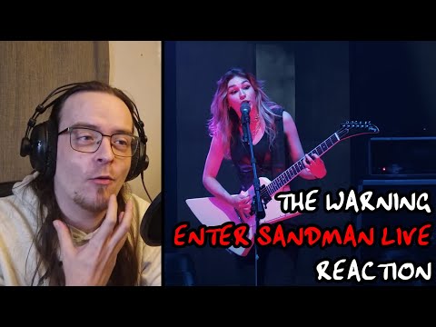 REINVENTING A CLASSIC?!?!?! | The Warning - Enter Sandman LIVE at Teatro (REACTION)