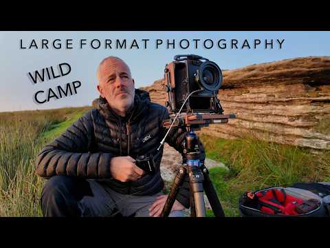 Wild Camping on Dartmoor with my Large Format Camera