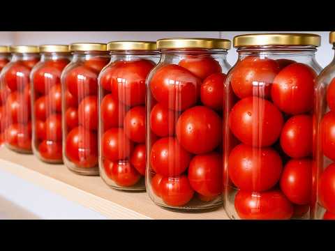 How to Store Tomatoes For 1 Year Without Spoilage|Clever Tricks