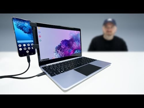 The Galaxy S20 Ultra Powered Laptop!