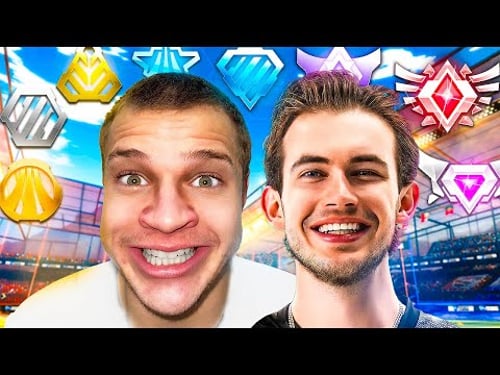 Jynxzi & Musty 2v2 Vs EVERY Rank in Rocket League!